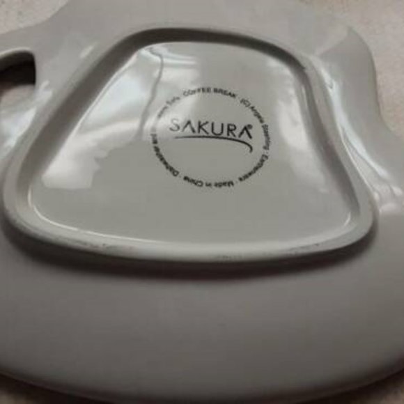 New York Coffee Desert Plate EarthenWare - Picture 4 of 4